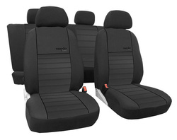 Huse pentru scaune auto Pok-Ter Trend Line din material culoare negru