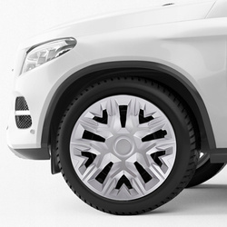 Capace roată auto NRM THE BEST 14'' argintii, 4 buc.