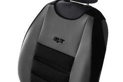Saltea presată pentru scaunul din față al mașinii Pok-Ter Leather Ergonomic Gri