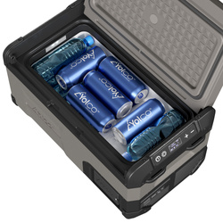 Lada frigorifica auto profesionala USB bluetooth 5.0 Yolco FCX18 CREAM 18L 12V 24V 100-230V