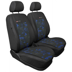 Huse universale pentru scaunele din față ale autoturismului 1+1 Auto-Dekor Albastru