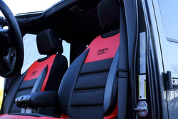 Saltea lombară husă pentru scaun auto Pok-Ter GT Ergonomic rosu