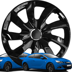  Set 4 capace jante 16" Stig negru 