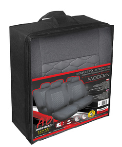 Huse pentru scaune auto Auto-Dekor Modern MG2 Piele Ecologica Gri