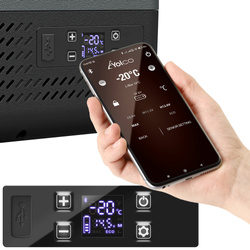 Lada frigorifica auto profesionala USB bluetooth 5.0 Yolco ET8 8L 12V 230V