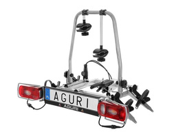 Aguri Cruiser Ultimate 2 Platforma de bagaje pentru 2 biciclete 13pini Argintiu