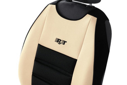 Saltea presată pentru scaunul din față al mașinii Pok-Ter Leather Ergonomic Bej