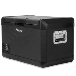 Frigider portabil de voiaj auto cu compresor Yolco GCX37 Black 37L 12V 24V + Baterie modulară Yolco
