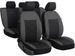 Huse pentru scaune auto Pok-Ter Drive din material, de culoare gri