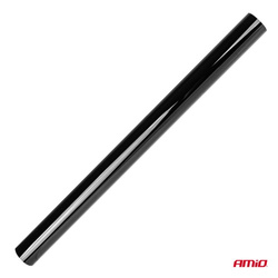 Folie geam argintiu inchis, Super Dark Black 5%, 0.75x3m