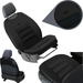 Saltea presată pentru scaunul din față al mașinii Pok-Ter Leather Ergonomic Negru