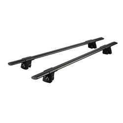 Set bare portbagaj din aluminiu cu cheie 120 cm AGURI RUNNER II AL 1.20 A/B Negru