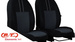 Huse pentru scaune auto Pok-Ter Ekonomic 1+1 Gri