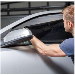 Folie geam argintiu inchis, Light Black 5%, 0.75x3m