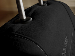 Huse pentru scaune auto Auto-Dekor Prestige Alcantara Negru