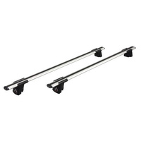 Set bare portbagaj din aluminiu cu cheie 135 cm AGURI RUNNER II AL 1.35 A/B Argintiu