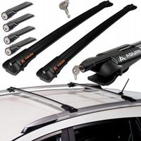 Bare portbagaj din aluminiu Aguri Prestige II S13 Negru