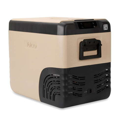Frigider portabil de voiaj auto cu compresor Yolco KX40 Sand 34L
