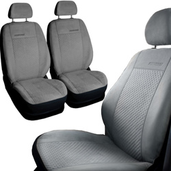 Huse pentru scaunele din fata 1+1 Auto-Dekor Prestige Alkantara Gri