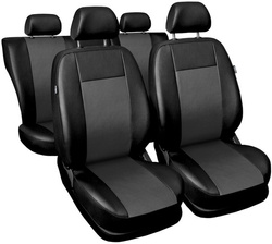 Huse pentru scaune auto Auto-Dekor Comfort Piele Ecologica Gri