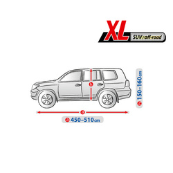 Husa auto Optimal Garage II Membrane XL SUV off road Kegel-Błażusiak