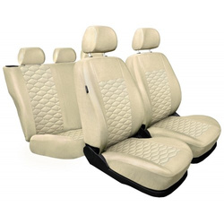Huse pentru scaune auto Auto-Dekor Modern MP3 Piele Ecologica Bej