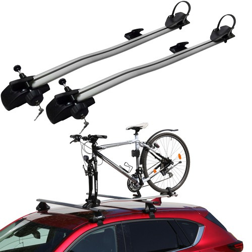 Aguri Marathon Basic Silver Uchwyt rowerowy na dach