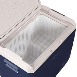 Frigider portabil de voiaj auto cu compresor Yolco NX50 Blue 47L 12V 24V 240V