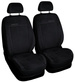 Huse pentru scaunele din fata 1+1 Auto-Dekor Prestige Alkantara Negru