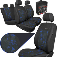 Huse pentru scaune auto Auto-Dekor Elegance din material textil Auto-Dekor Elegance Albastru