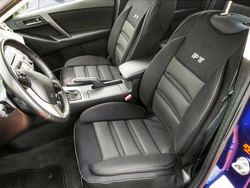 Pok-Ter Pro Ergonomic Husa Auto Universala Scaun Fata EX2 Design Sportiv si Confortabil