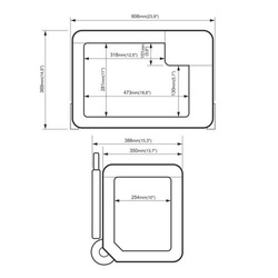 Lada frigorifica auto profesionala cu compresor Yolco BCX30 GREY 28L + baterie modulara + scut termic