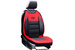 Saltea lombară husă pentru scaun auto Pok-Ter GT Ergonomic rosu