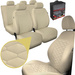 Huse pentru scaune auto Auto-Dekor Modern MP3 Piele Ecologica Bej