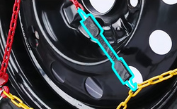 Lanturi de zapada AZILO KNS-80 9 mm TUV GS O-NORM