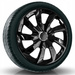  Set 4 capace jante 16" Stig negru 