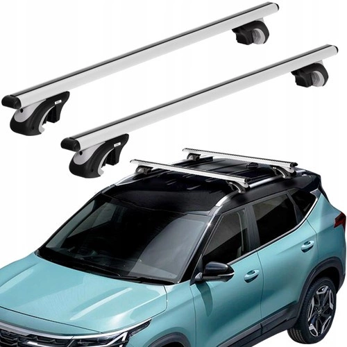 Set bare transversale portbagaj forma ovala AZILO EMC Alu Standard 135, pe sine