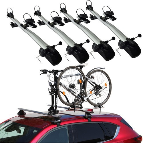 Aguri Marathon Silver Uchwyt rowerowy na dach