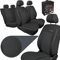 Huse pentru scaune auto Auto-Dekor Elegance din material textil Auto-Dekor Elegance Popiel 1 Gri