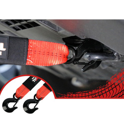 Curea de remorcare X-BULL 50mm x 6m cu cârlige din oțel 4.680kg