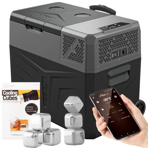 Lada frigorifica auto profesionala USB bluetooth 5.0 Yolco BCX40 CARBON 39L 12V 24V 100-230V + gratuit