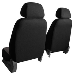 Set huse auto GT Pok-Ter din alcantara si piele ecologica, Gri deschis