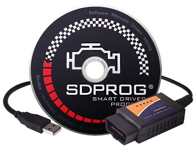 Software SDPROG RO de diagnosticare pentru OBDII in romanesc + interfata ELM327