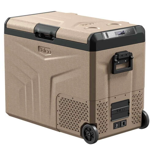 Lada frigorifica auto profesionala cu compresor Yolco TCX60 Sand 63L 12V 24V 240V