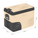Frigider portabil de voiaj auto cu compresor Yolco KX40 Sand 34L
