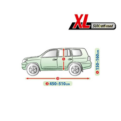 Prelata auto Kegel-Błażusiak Membrane Garage SUV - XL