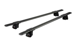 Set bare portbagaj din aluminiu cu cheie 120 cm AGURI RUNNER II AL 1.20 C/D Negru