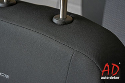 Huse pentru scaune auto Auto-Dekor Elegance din material textil Auto-Dekor Elegance Rosie