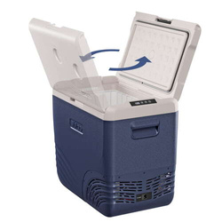 Frigider portabil de voiaj auto cu compresor Yolco NX50 Blue 47L 12V 24V 240V