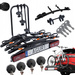 Aguri Active Bike PRO 3+1 Black suport biciclete pe carlig pentru transportul a 4 biciclete
